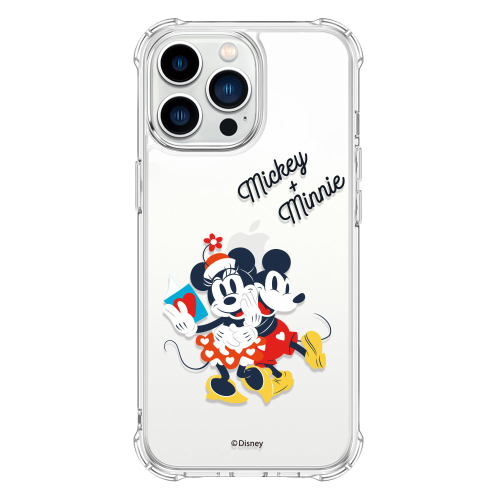 디즈니 미키와친구들 허그미키미니 아이폰13 Mini Pro Max 방탄케이스