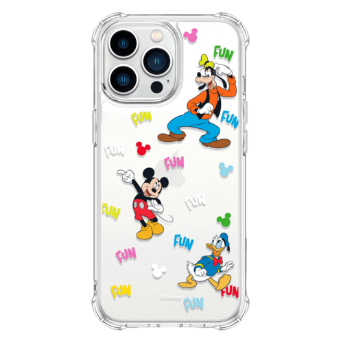 디즈니 미키와친구들 펀미키 아이폰13 Mini Pro Max 방탄케이스