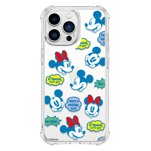 디즈니 미키와친구들 귀엽고시크해 아이폰13 Mini Pro Max 방탄케이스